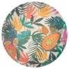B&M Bloom Print Side Plate - Leaves -B and M Shop 381328 bloom print side plate