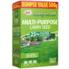 Doff Multi-Purpose Lawn Seed 500g -B and M Shop 384258 doff easy start multi purpose lawn seed 500g