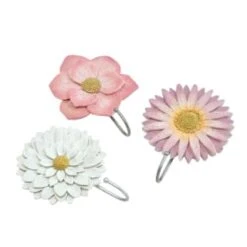 B&M Flower Wall Hook - Cream -B and M Shop 392759 flower wall hook lilac