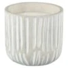 B&M Grey Cement Candle -B and M Shop 392774 grey cement candle with lines
