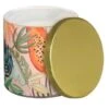B&M Printed Candle With Gold Lid -B and M Shop 392779 printed candle with gold lid 3