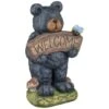 B&M Welcome Bear Garden Ornament 1 B&M Welcome Bear Garden Ornament -B and M Shop 392846 standing bear ornament