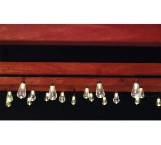 Solar Powered Slim Bulb String Lights 30pk - Warm White 3 Solar Powered Slim Bulb String Lights 30pk - Warm White