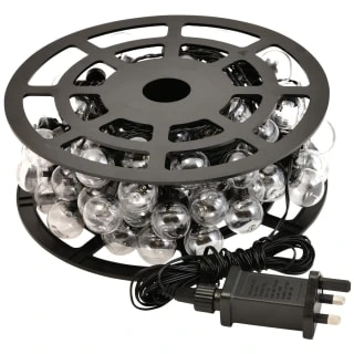 Eveready Mains Powered LED Festoon Bulb String Lights 100pk - Cool White 5 Eveready Mains Powered LED Festoon Bulb String Lights 100pk - Cool White - Image 3