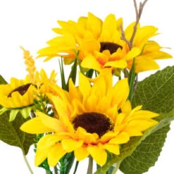B&M Sunflower Plant Pot -B and M Shop 392959 sunflower 2