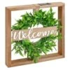 B&M Framed Foliage Solar Wall Plaque 1 B&M Framed Foliage Solar Wall Plaque -B and M Shop 393045 urban eden solar wall plaque