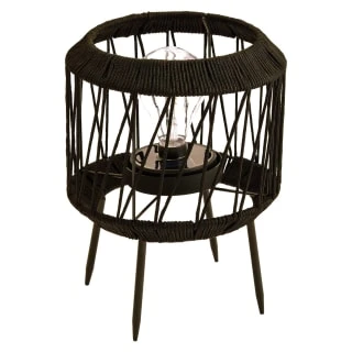 Solar Powered Rope Table Light On Stand 3 Solar Powered Rope Table Light On Stand