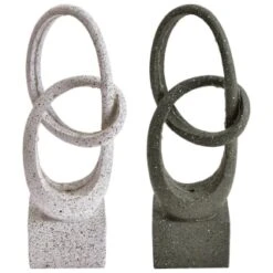 B&M Solar Sculpture With Micro LED - Light Grey 7 B&M Solar Sculpture With Micro LED - Light Grey -B and M Shop 393079 solar sculpture with micro leds group