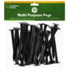 Multi-Purpose Garden Pegs 30pk -B and M Shop 393145 30pk multi purpose pegs