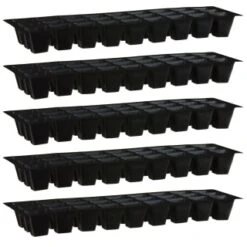 B&M Seed Trays 5pk - Small -B and M Shop 393174 5 seed trays group