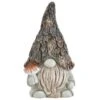 B&M Solar Rustic Gonk Gnome Ornament - Mushroom -B and M Shop 393242 solar rustic gonk gnome ornament mushroom 2