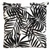 Luxury Seat Pad - Black Palm Leaf Print 2 Luxury Seat Pad - Black Palm Leaf Print -B and M Shop 393561 luxury shower resistant seat pad black palm leaf print 2