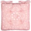 B&M Luxury Seat Pad - Pink Tropical Print -B and M Shop 393566 luxury shower resistant seat pad pink floral