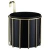 B&M New York Planter With Hook - Gold 1 B&M New York Planter With Hook - Gold -B and M Shop 393659 new york planter with hook gold
