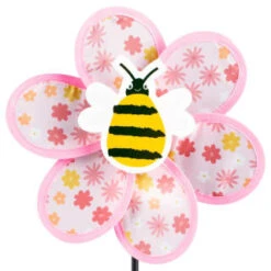 B&M Garden Windmills 3pk -B and M Shop 393686 girls windmills 3pk bee 2
