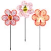 B&M Garden Windmills 3pk -B and M Shop 393686 girls windmills 3pk group