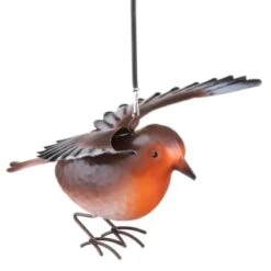 B&M Springy Hanging Bird - Brown 9 B&M Springy Hanging Bird - Brown -B and M Shop 393690 springy bird hanging brown 3