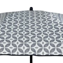 B&M Urban Eden Printed Parasol 1.8m - Geo -B and M Shop 393760 urban eden 1 8m printed parsasol geo close up 2