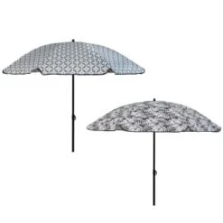 B&M Urban Eden Printed Parasol 1.8m - Geo -B and M Shop 393760 urban eden 1 8m printed parsasol group