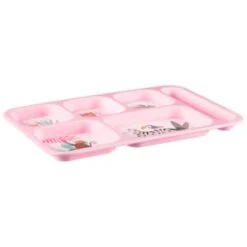 B&M Little Safari Large Kids Platter - Pink -B and M Shop 394214 large kids platter girls 2