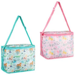 B&M Little Safari Picnic Bag - Green -B and M Shop 394233 kids animal picnic bag green