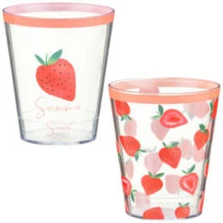 B&M Fruit Print Tumbler - Feeling Fruity -B and M Shop 394242 fruit print tumbler summer sweet group
