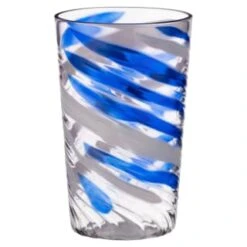 B&M Ocean Air Swirl Tumblers 4pk -B and M Shop 394244 4pk ocean swirl tumblers 2