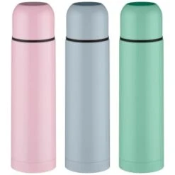 B&M Double Wall Flask - Pink 7 B&M Double Wall Flask - Pink -B and M Shop 394249 colour double wall flask group