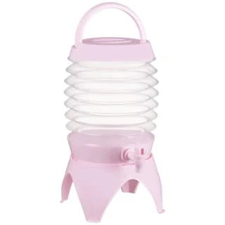 B&M Collapsible Drinks Dispenser 5.4L - Pink 3 B&M Collapsible Drinks Dispenser 5.4L - Pink