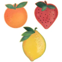 B&M Fruit Shaped Plate - Strawberry -B and M Shop 394291 fruit shaped plate main