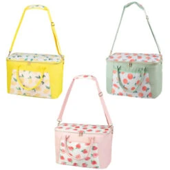 B&M Fruit Print Cooler Bag - Strawberries -B and M Shop 394306 fruit print cooler bag group21