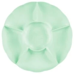 B&M Chip & Dip Bowl - Green -B and M Shop 394341 chip and dip bowls green