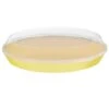 B&M Food Tray With Clear Lid - Yellow -B and M Shop 394984 food tray with clear lid yellow 3