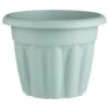 Round Planter 33cm - Sage -B and M Shop 397066 33cm round planter sage