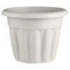 Round Planter 33cm - Cream -B and M Shop 397068 33cm round planter stone