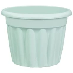 B&M Round Planter 40cm - Sage