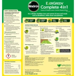 Miracle-Gro Evergreen Complete 4-in-1 60m² -B and M Shop 397217 miracle gro evergreen complete 60 2