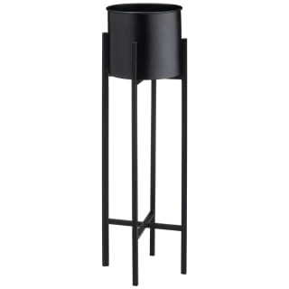 B&M Tall Round Planter 2pk - Black 4 B&M Tall Round Planter 2pk - Black - Image 2